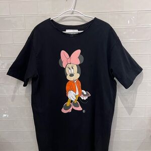 Disney Minnie Mouse Black T-Shirt dress